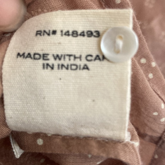 Doen Womens Remy Victorian Blouse Size S Coquette Cottagecore Bohemian Floral - Picture 4 of 11